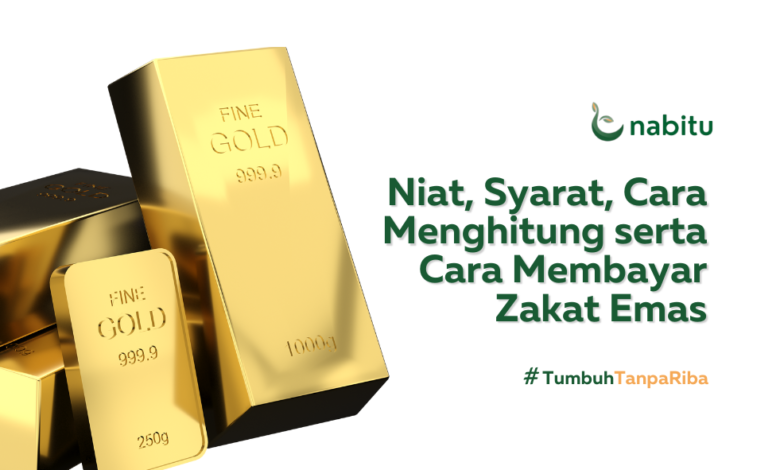 Niat, Syarat, Cara Menghitung serta Cara Membayar Zakat Emas